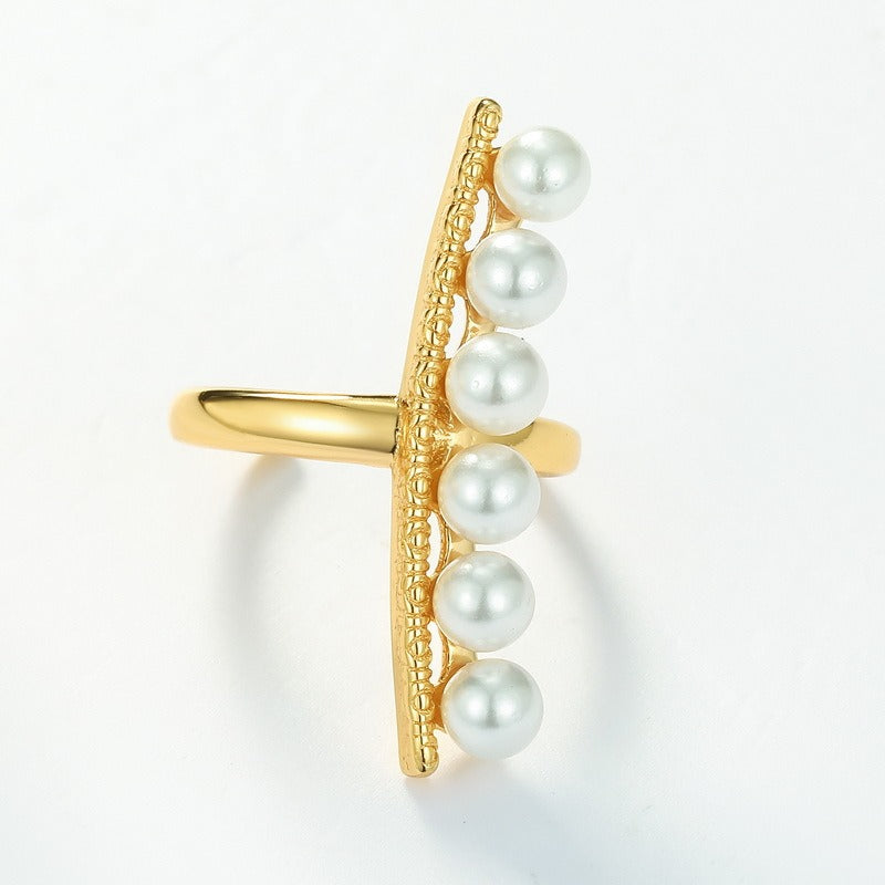 Minimalist Shell Pearl Ear Cuffs - S925 Silver Gold-Plated Cartilage Earrings